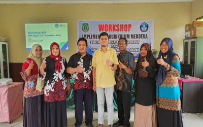Kali ini giliran SMK Negeri 5 & 7 Halmahera Barat
